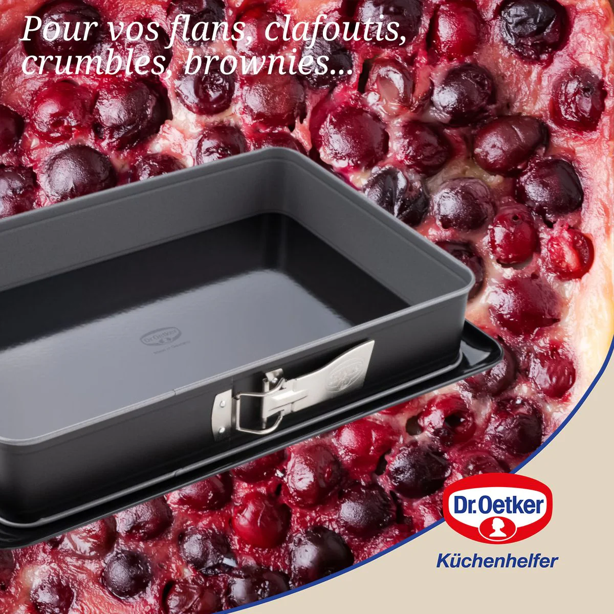 Moule à gâteau et plat four 38 x 25 x 7 cm Dr Oetker Back-Idee Kreativ - Image 5