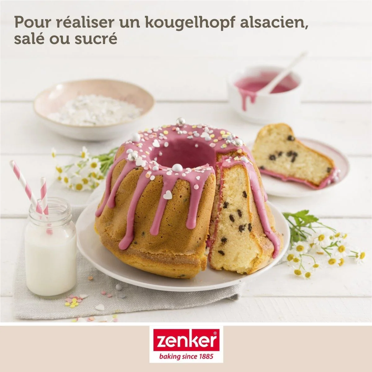 Moule à kouglof 18 cm Zenker Spécial Mini - Image 2