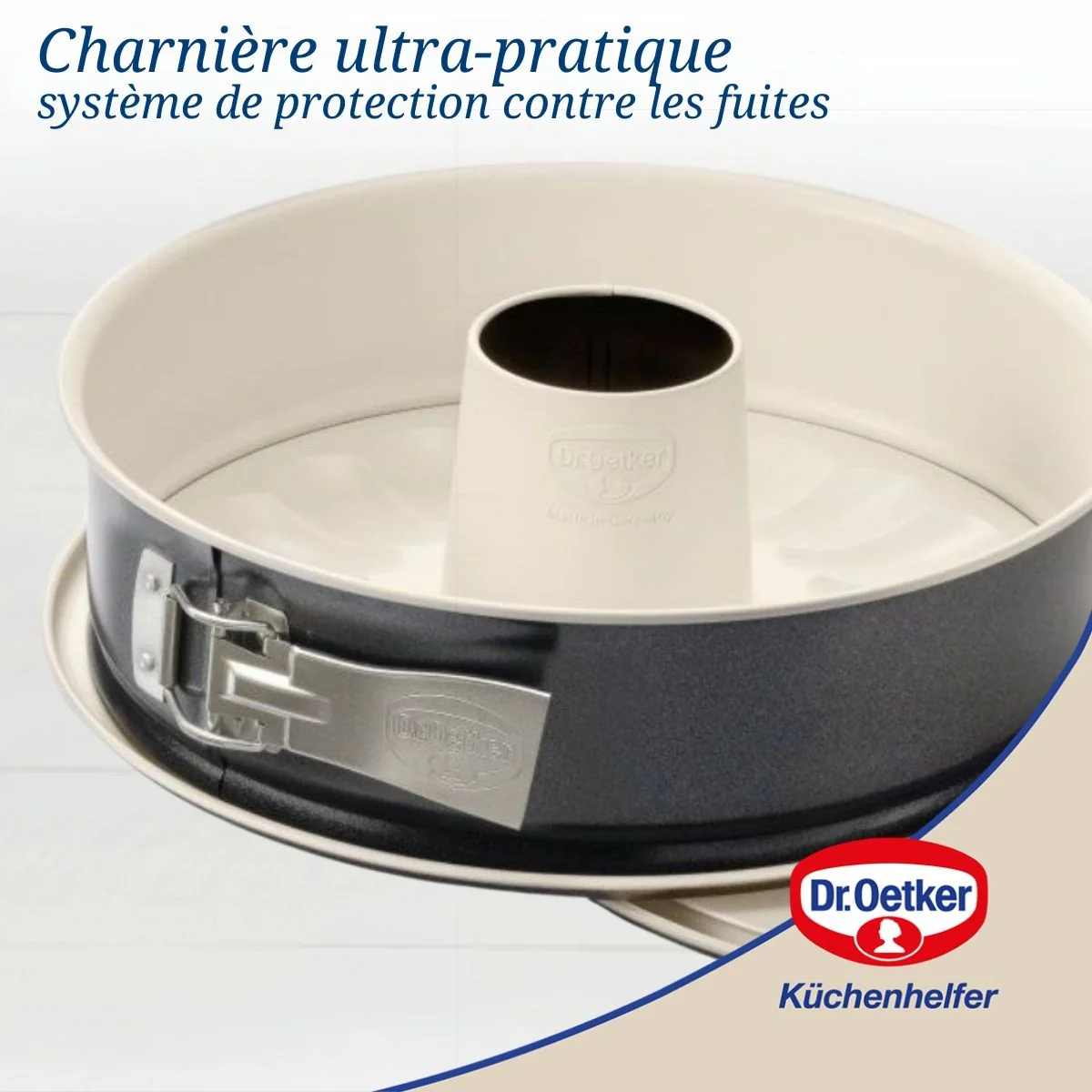 Moule à manqué et à savarin double fond 28 cm Dr.Oetker Back Trend - Image 4