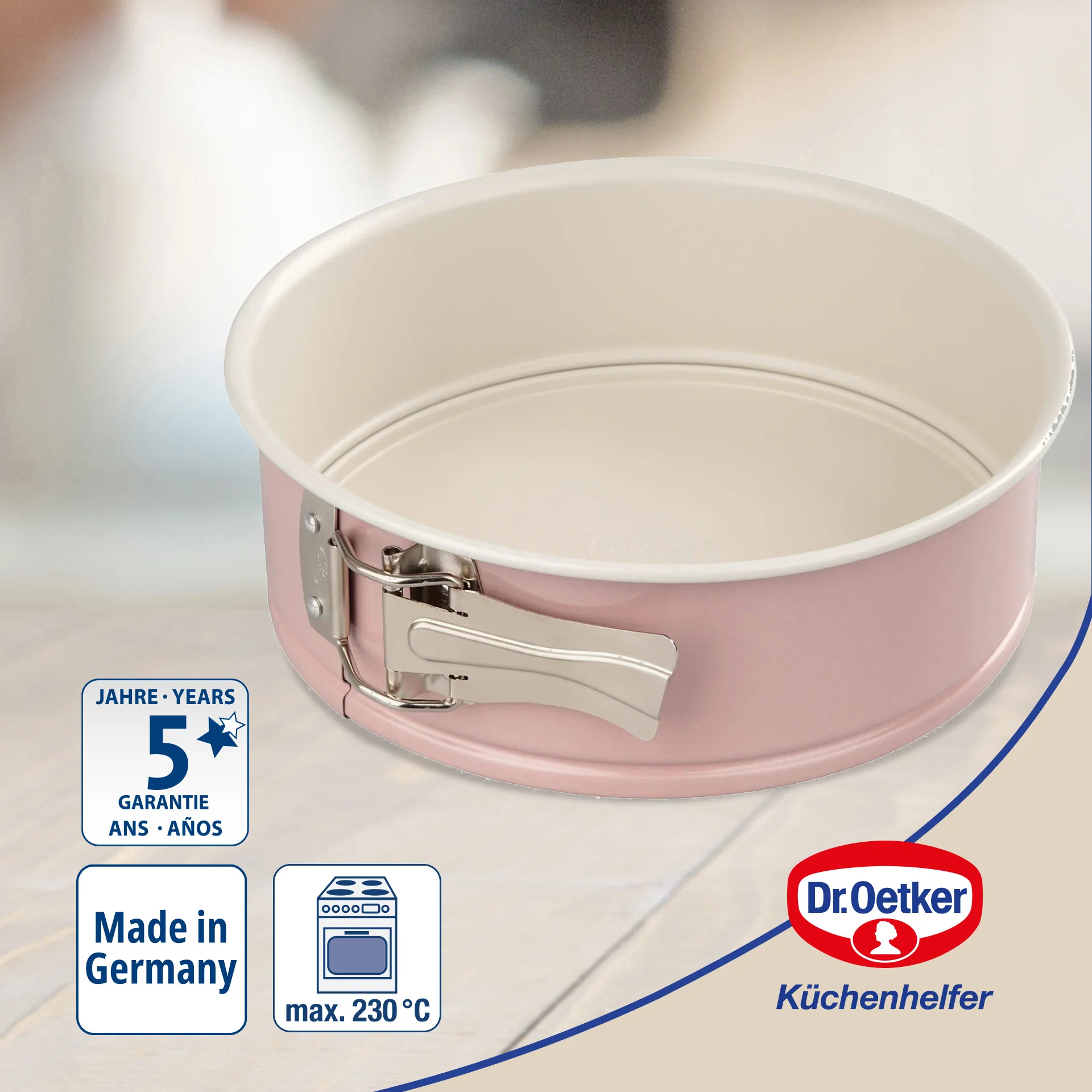 Moule à manqué à charnière 20 cm Dr. Oetker Rétro - Image 2
