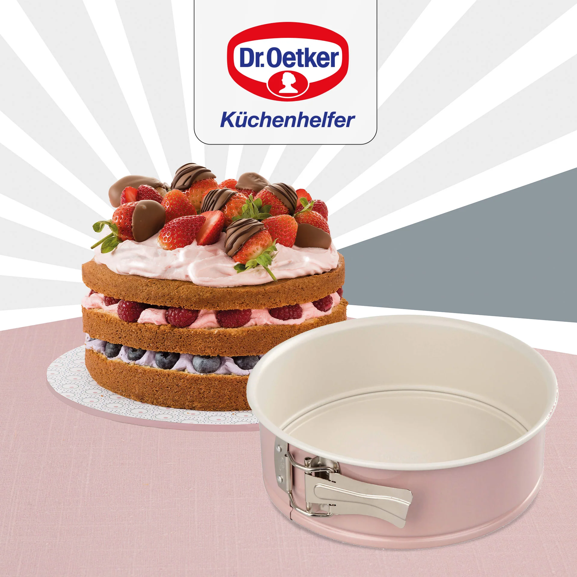 Moule à manqué à charnière 20 cm Dr. Oetker Rétro - Image 7