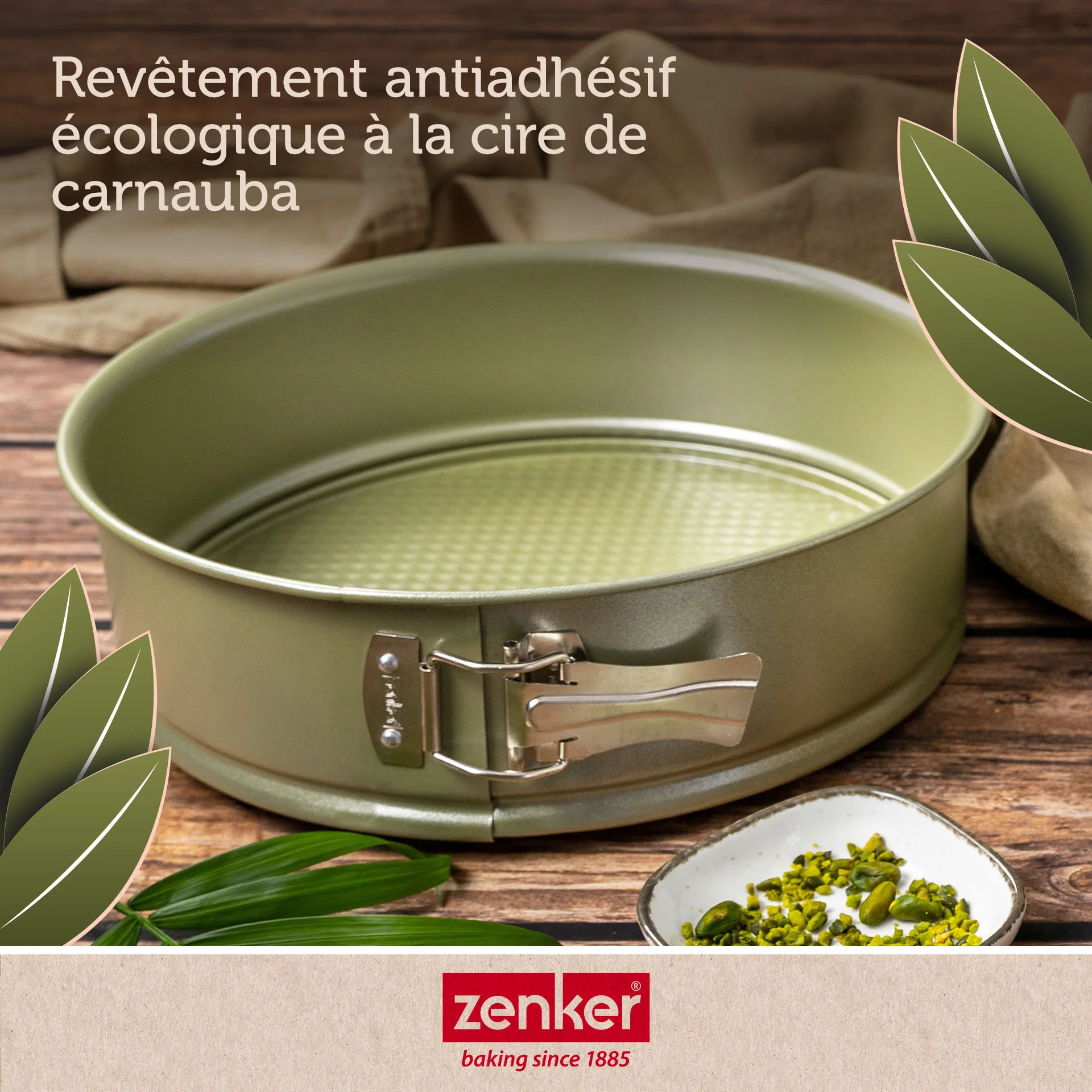 Moule à manqué à charnière 20 cm Zenker Green Vision - Image 6