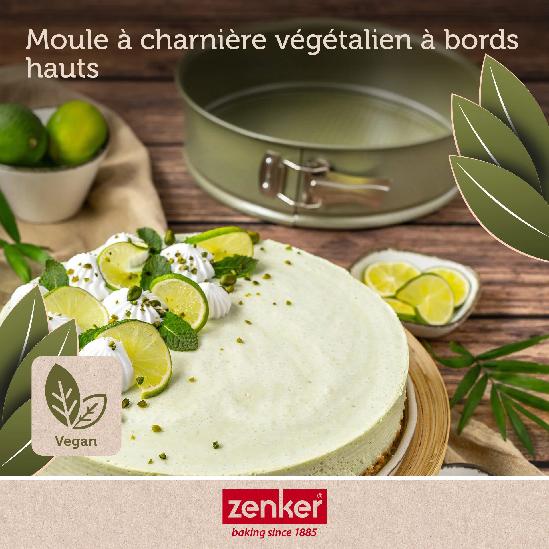 Moule à manqué à charnière 24 cm Zenker Green Vision - Image 5