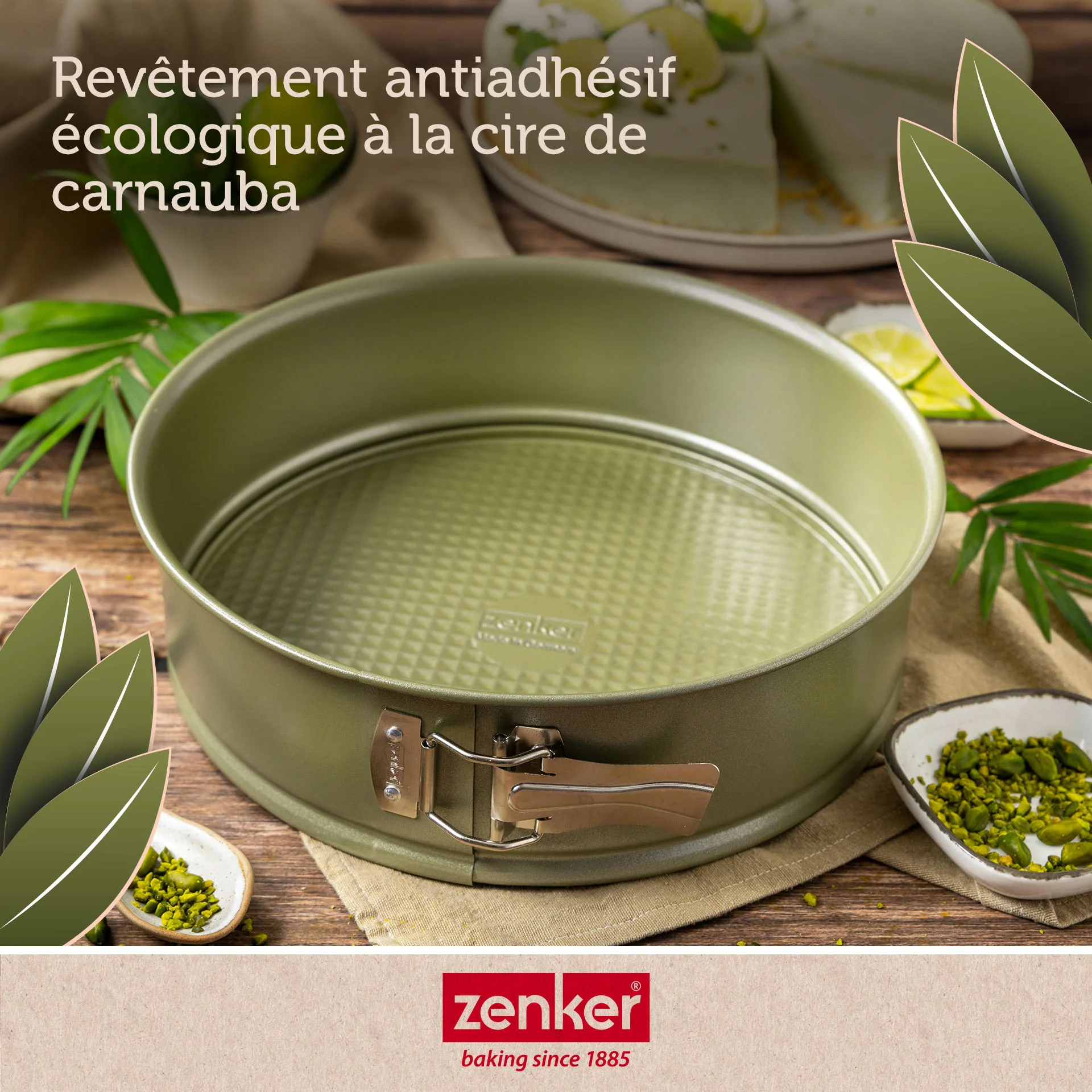 Moule à manqué à charnière 24 cm Zenker Green Vision - Image 6
