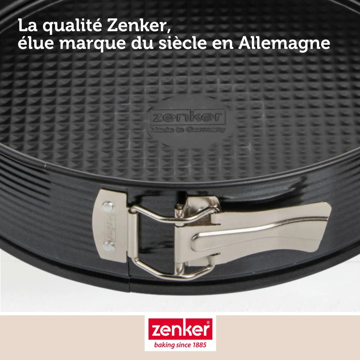 Moule à manqué à charnière 26 cm Zenker Black Metallic - Image 6