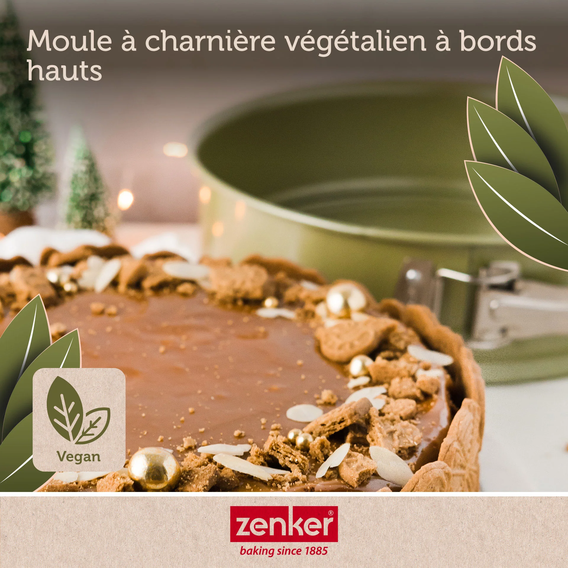 Moule à manqué à charnière 26 cm Zenker Green Vision - Image 5