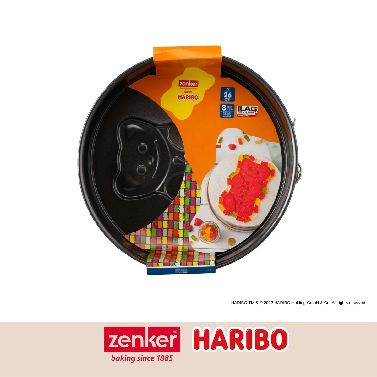 Moule à manqué à charnière 26 cm Zenker Haribo - Image 11