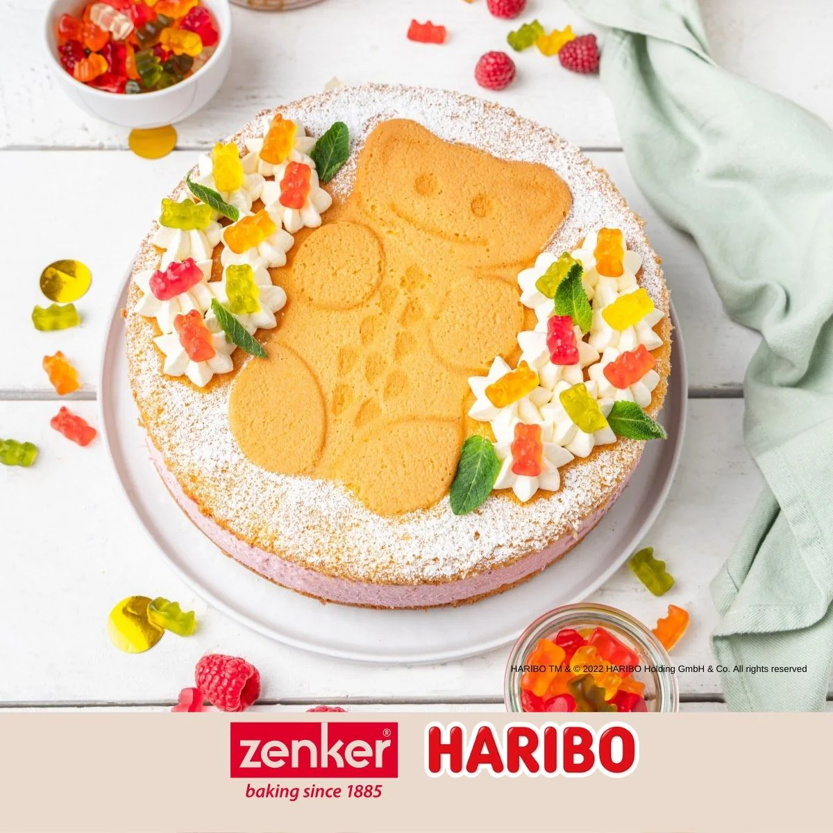 Moule à manqué à charnière 26 cm Zenker Haribo - Image 5