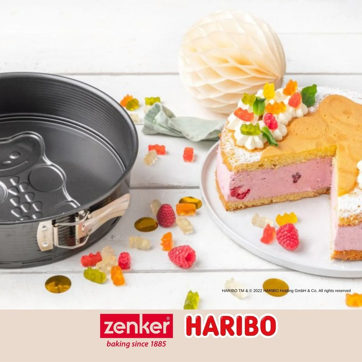 Moule à manqué à charnière 26 cm Zenker Haribo - Image 6
