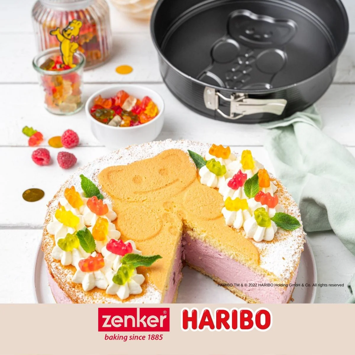 Moule à manqué à charnière 26 cm Zenker Haribo - Image 7