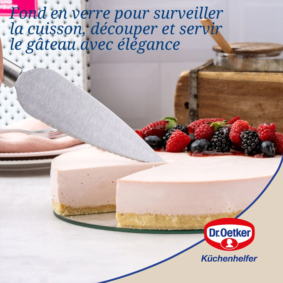 Moule à manqué à charnière 26 cm Dr.Oetker Tradition - Image 4