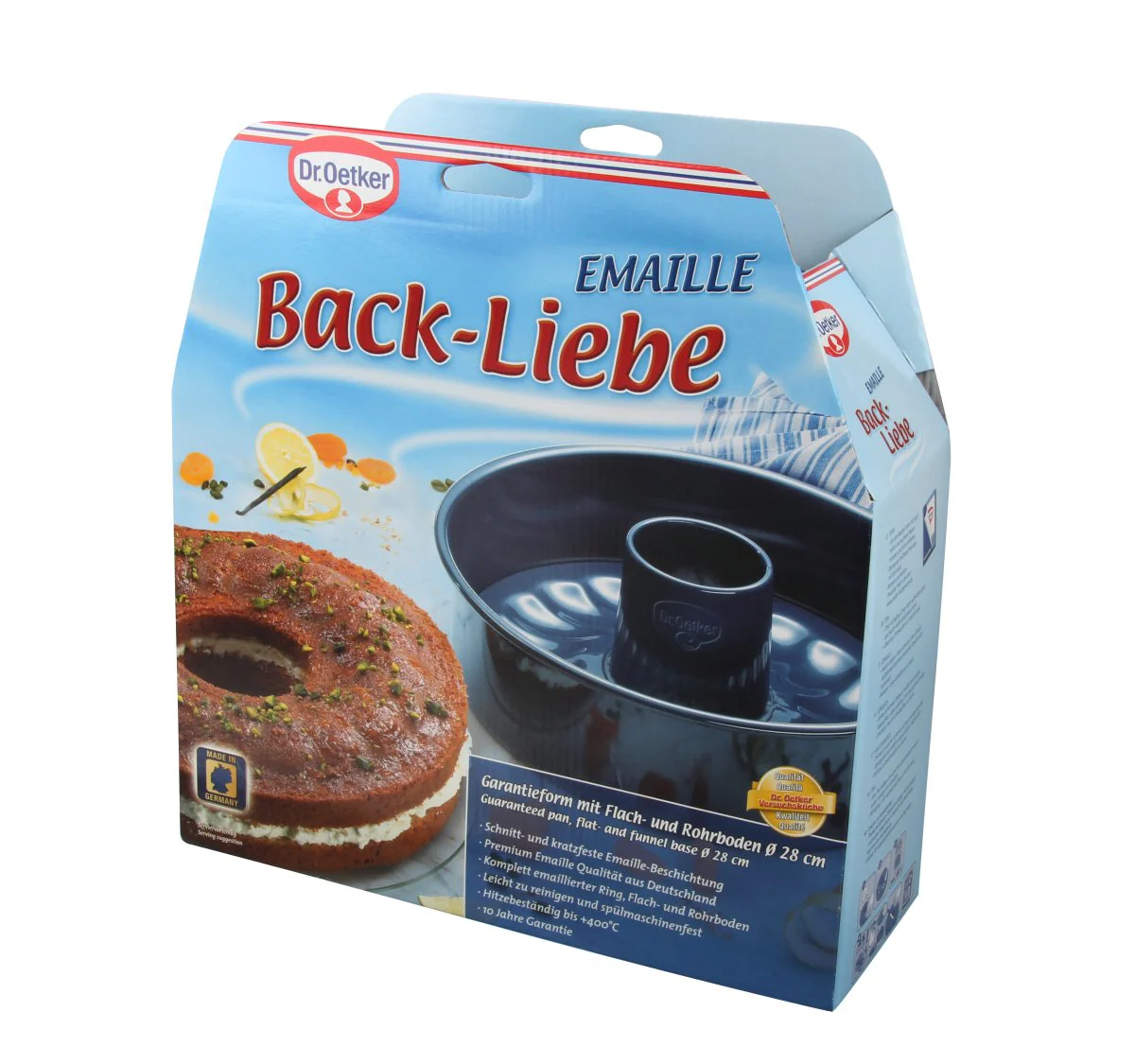 Moule à manqué et savarin double fond 28 cm Dr. Oetker Back Liebe - Image 10