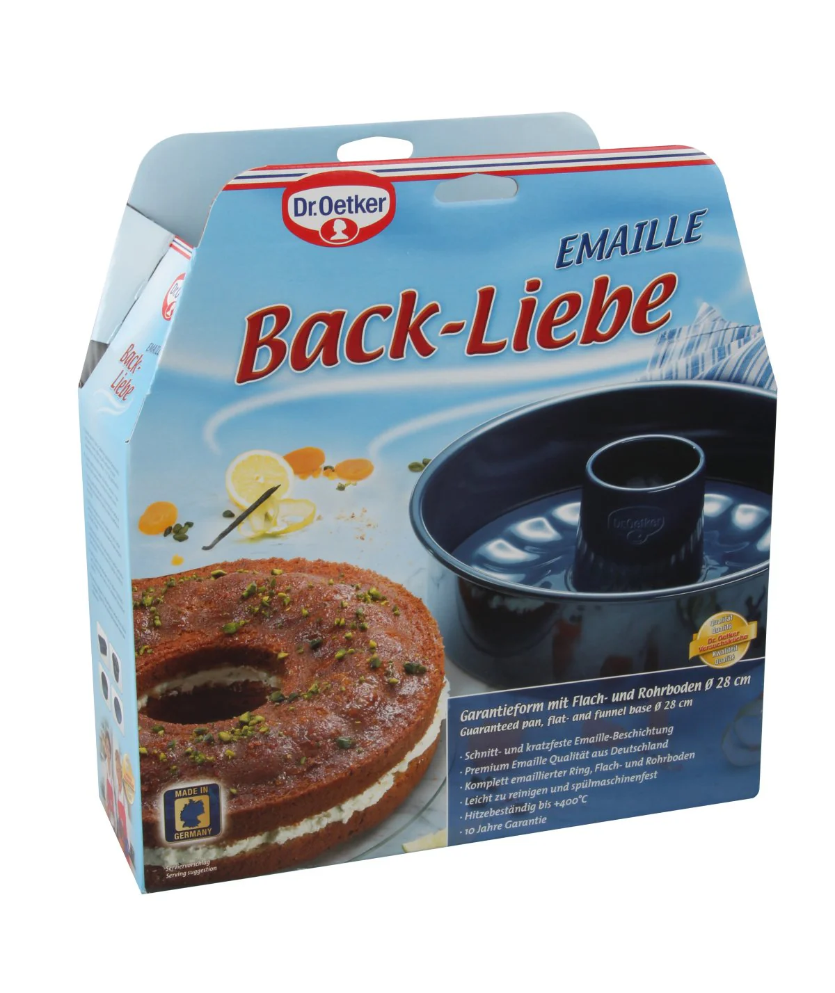 Moule à manqué et savarin double fond 28 cm Dr. Oetker Back Liebe - Image 11