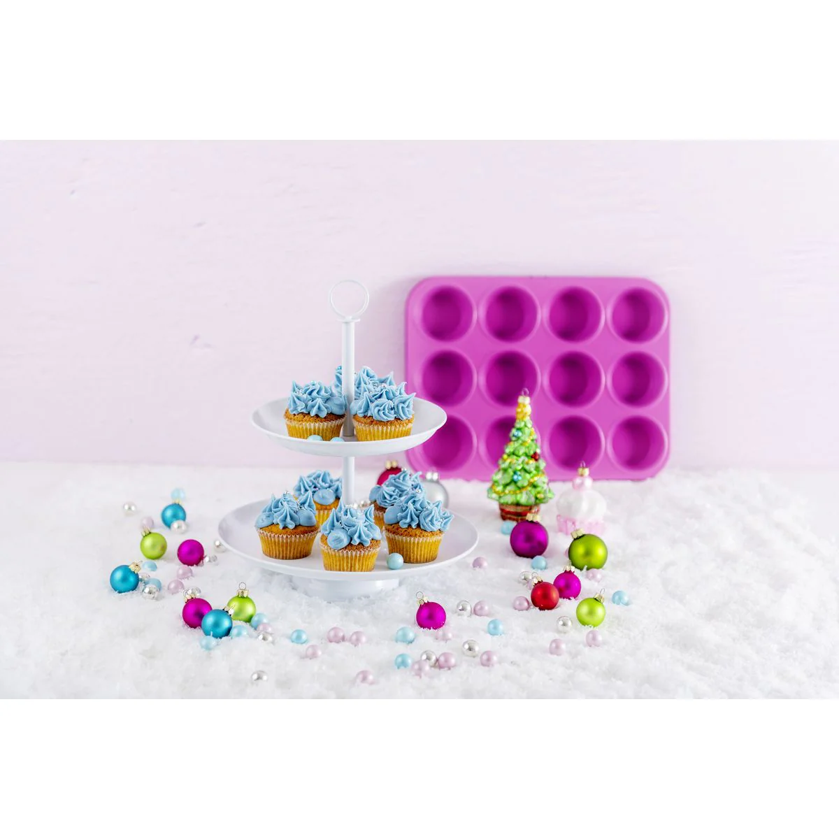 Moule à muffins 12 empreintes 35 x 27 cm Tasty Pâtisserie - Image 9