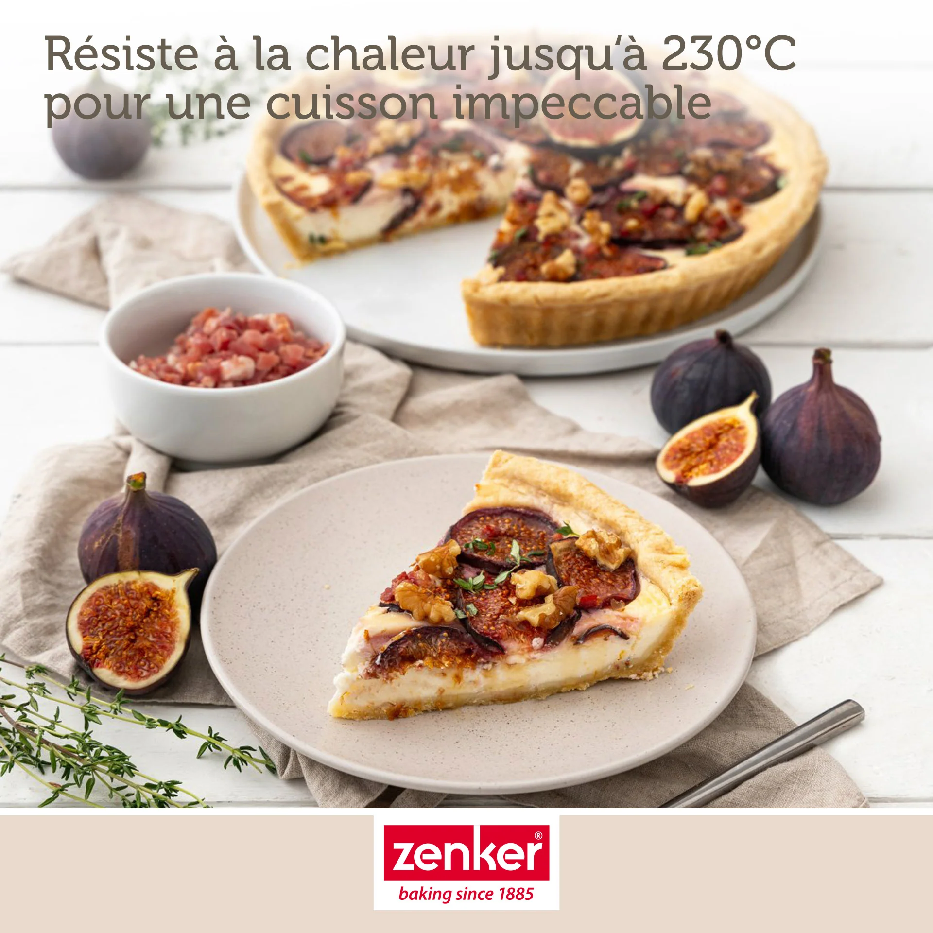 Moule à quiche lorraine 30 cm Zenker Spécial Countries - Image 6