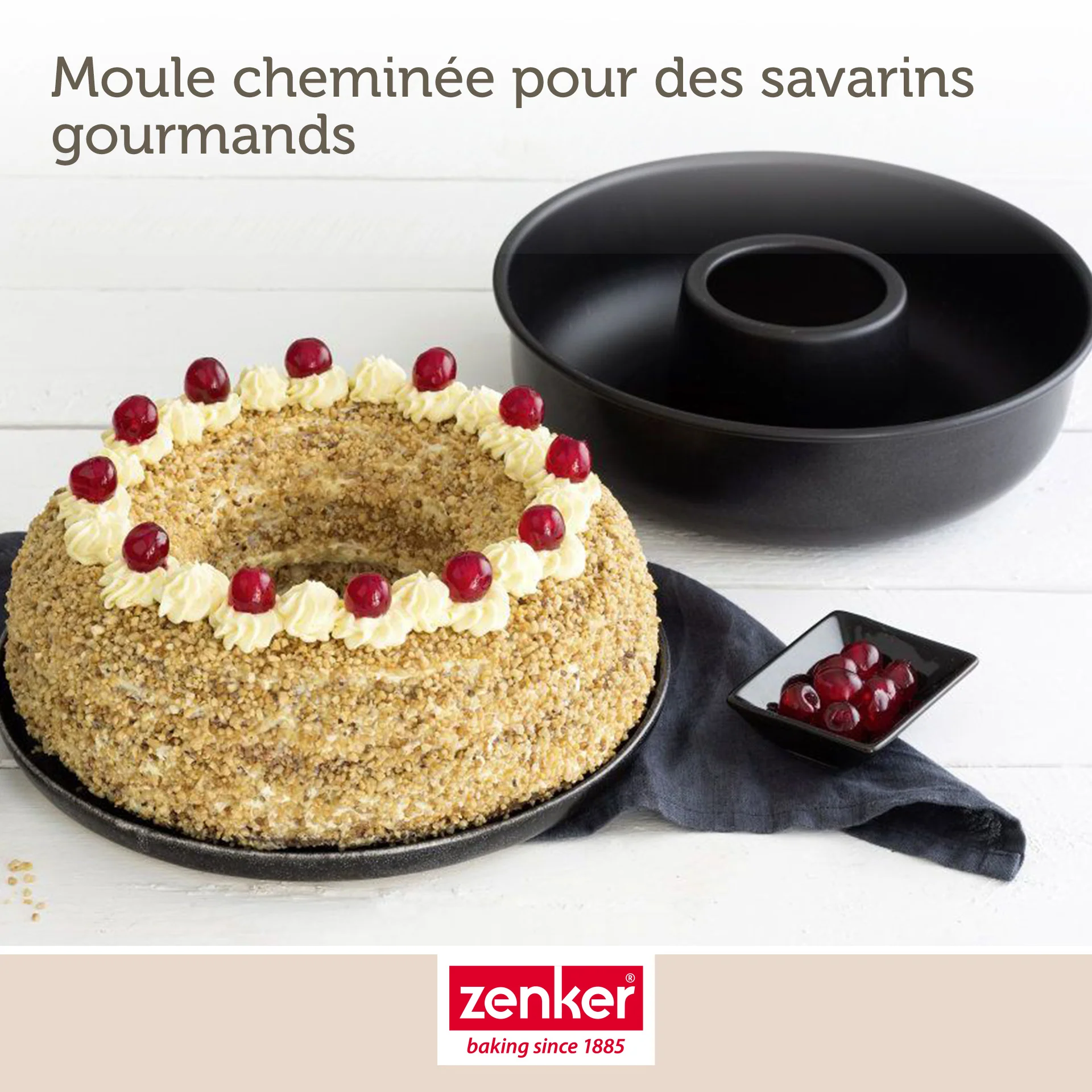 Moule à savarin 28 cm Zenker Black Metallic - Image 4