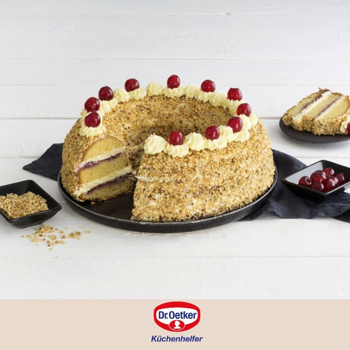 Moule à savarin 26 cm Dr. Oetker Back Liebe - Image 2