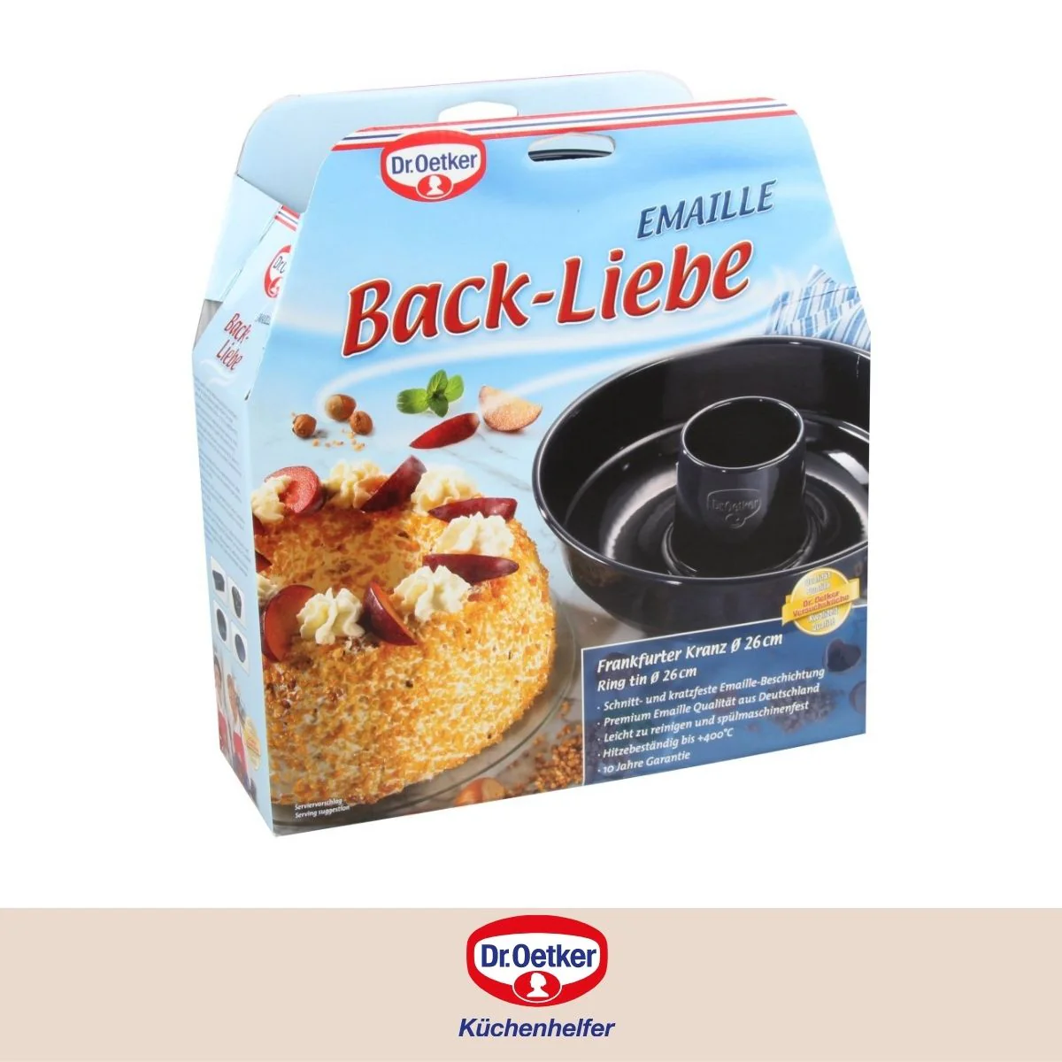 Moule à savarin 26 cm Dr. Oetker Back Liebe - Image 5