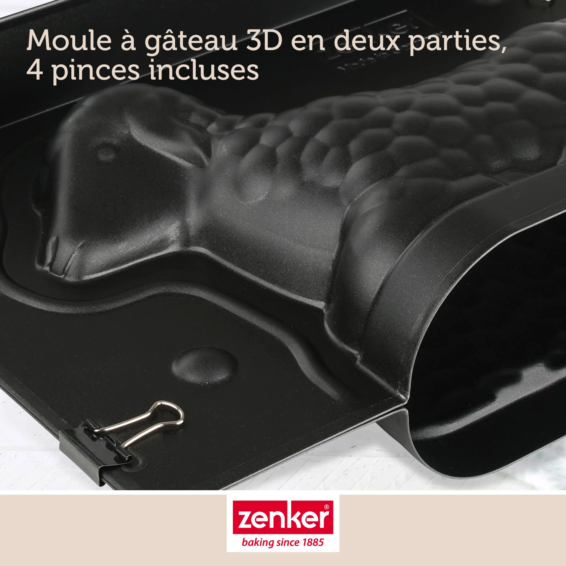 Moule agneau pascal 3D 700 ml pour Pâques Zenker Special Season - Image 5