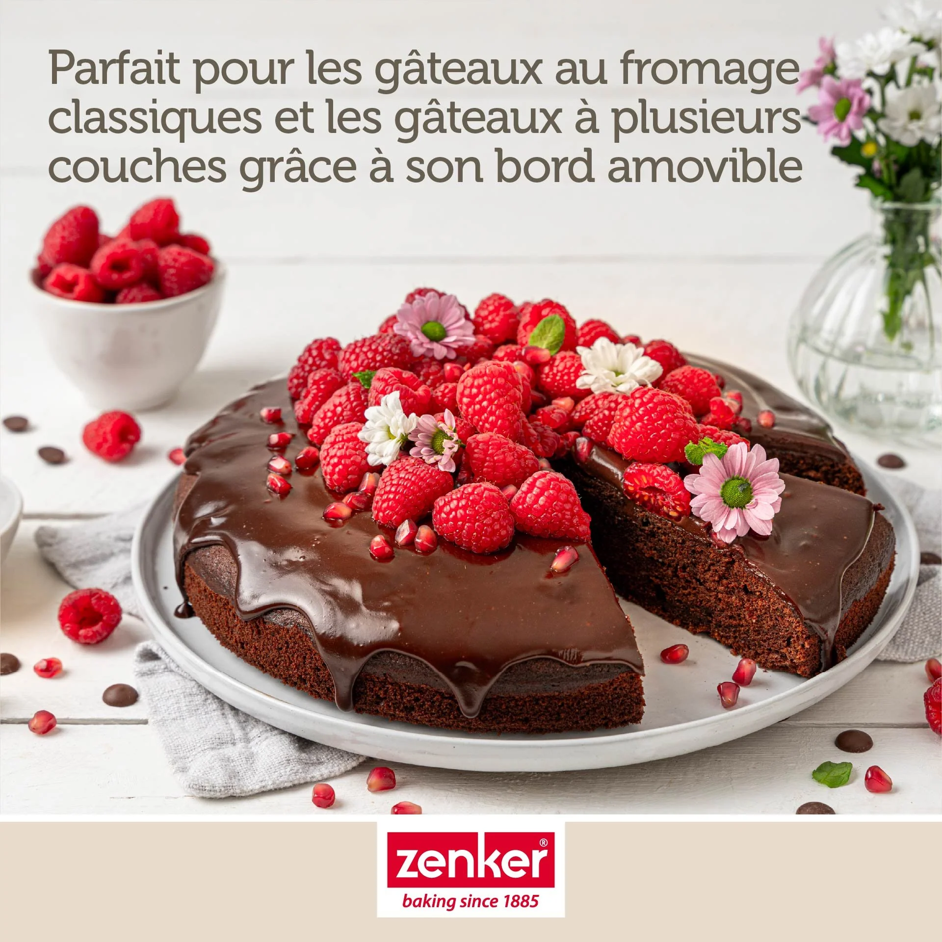 Moule à manqué à charnière 26 cm Zenker PerfectBack+ - Image 2