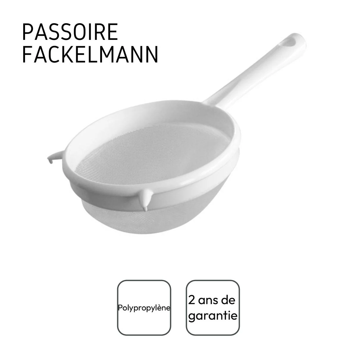 Passoire en plastique 17 cm de diamètre Fackelmann Arcadalina - Image 4