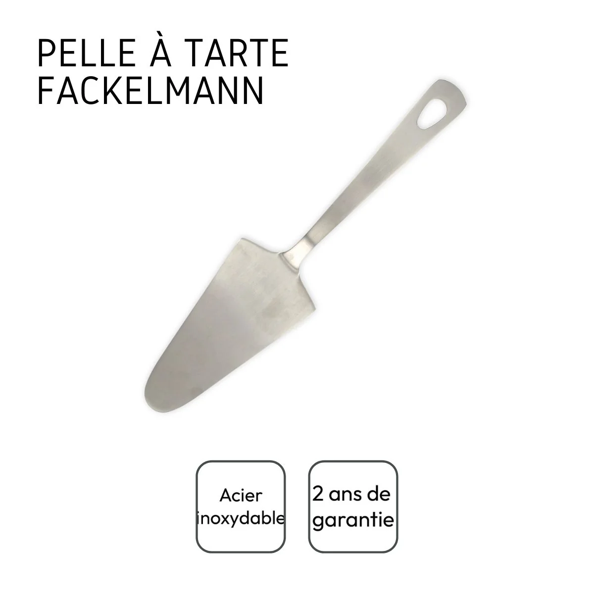 Pelle à tarte inox 25 cm Fackelmann - Image 4
