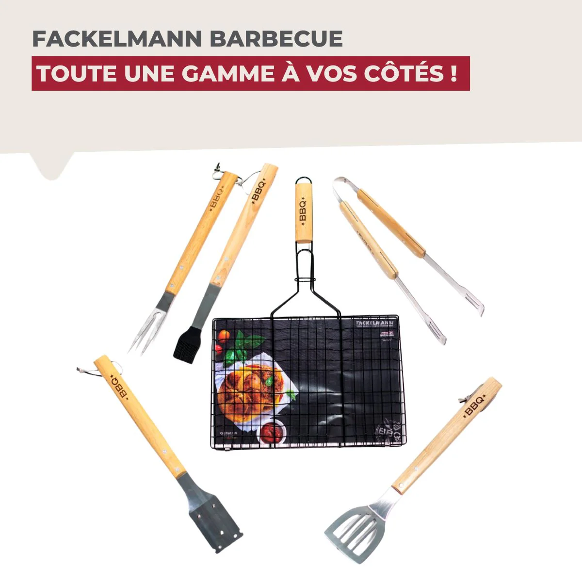 Pince à barbecue 39 cm Fackelmann BBQ Edition - Image 7