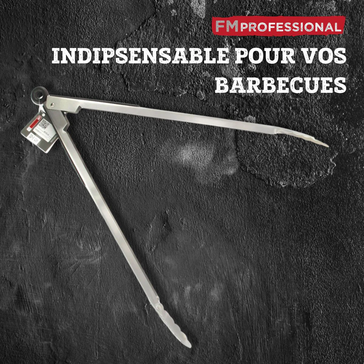 Pince à barbecue professionnelle 45 cm FM Professional - Image 5