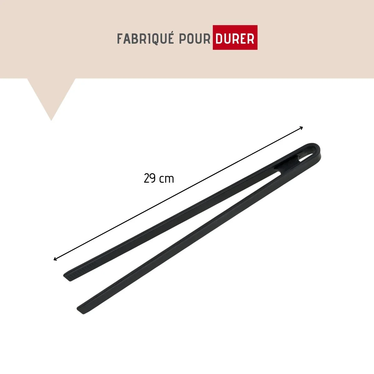 Pince à barbecue silicone 29 cm FM Professional Barbecue - Image 3