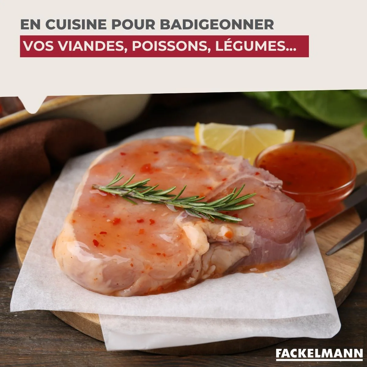 Pinceau de cuisine silicone 29 cm Fackelmann Acacia - Image 5