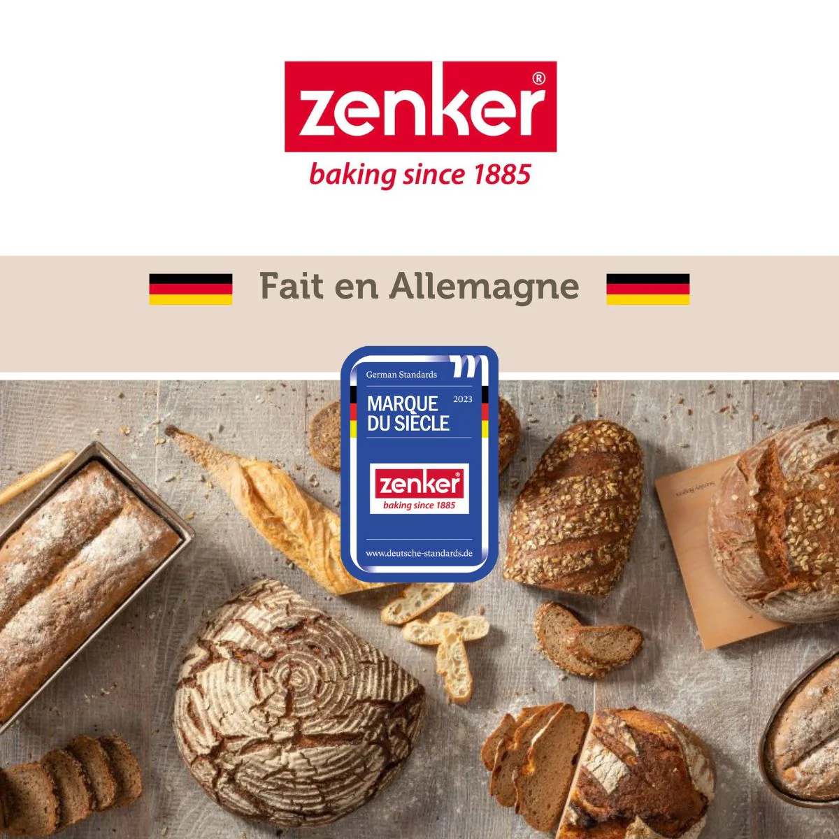 Plaque de four extensible de 35-52 x 32 cm Zenker Black Metallic - Image 7