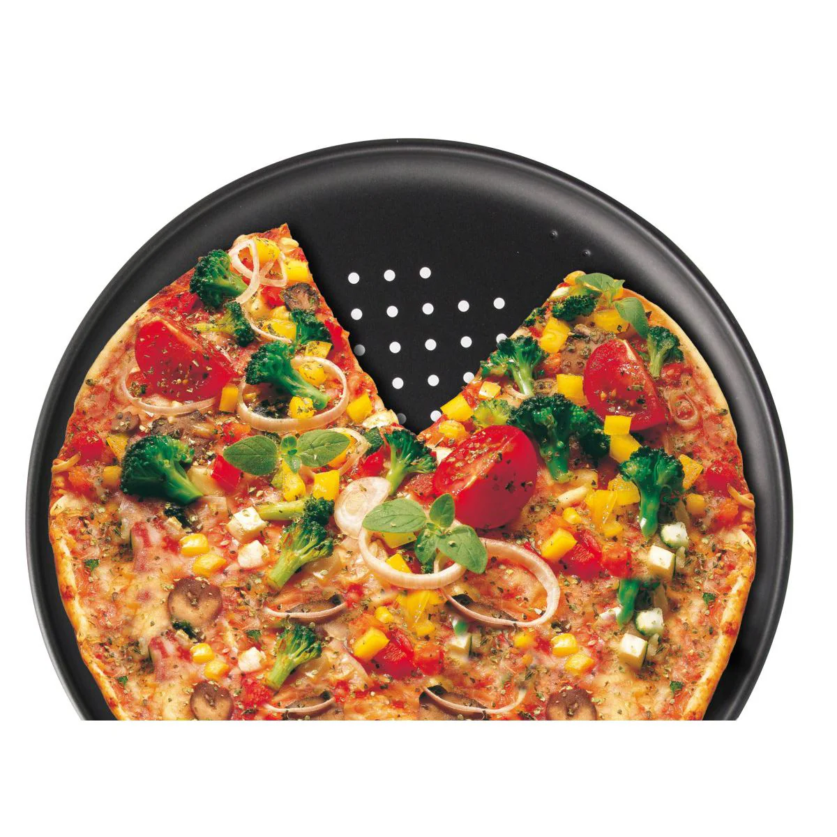 Plaque à pizza à fond perforé 32 cm Zenker Spécial Countries - Image 4