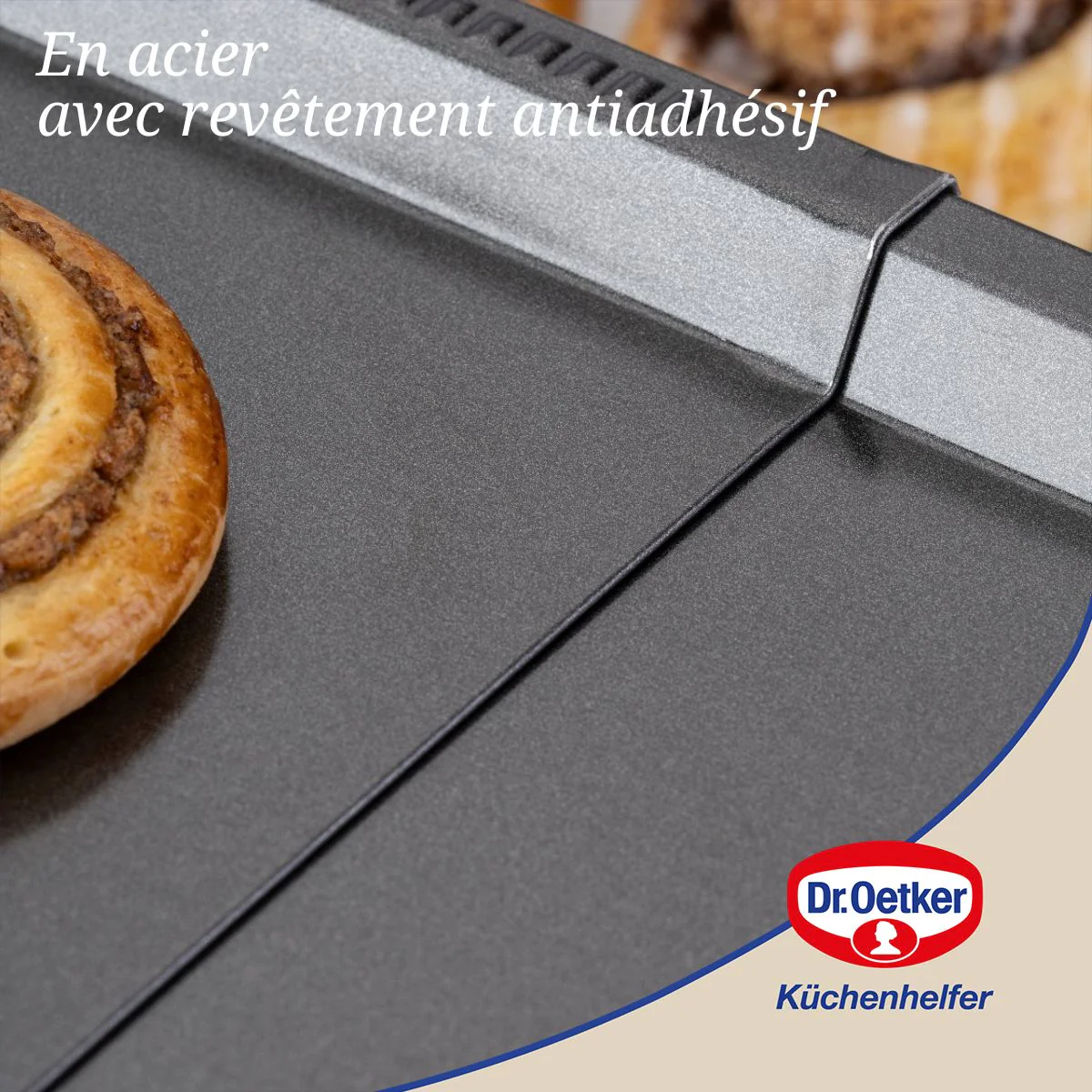 Plaque four extensible 36 à 52 x 33 cm Dr Oetker Tradition - Image 5
