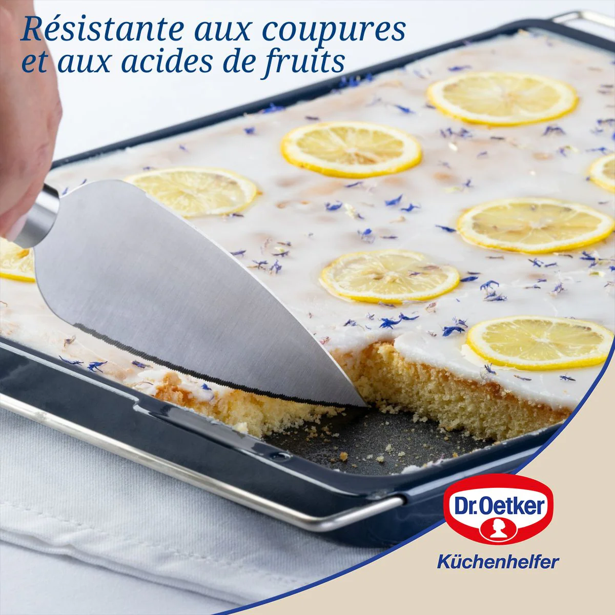 Plaque four extensible 41-53 x 33 cm Dr Oetker Back Liebe - Image 5