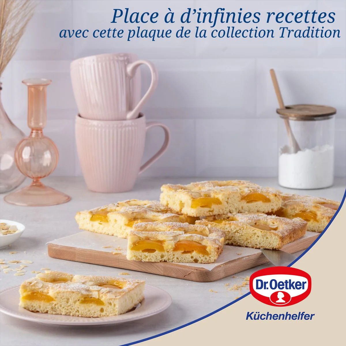 Plaque à pâtisserie à rebord extra haut 42 x 29 cm Dr Oetker Tradition - Image 6