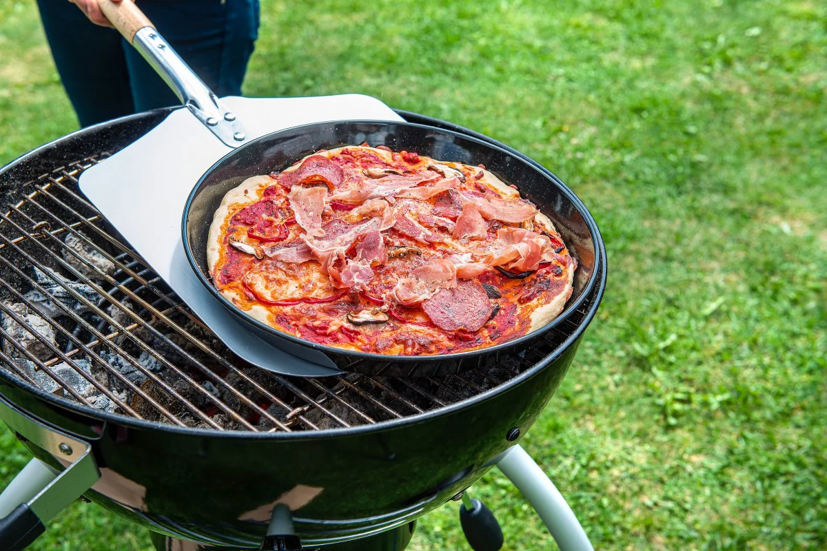 Plaque à pizza perforée ronde four et barbecue 32 cm FM Professional Barbecue - Image 21