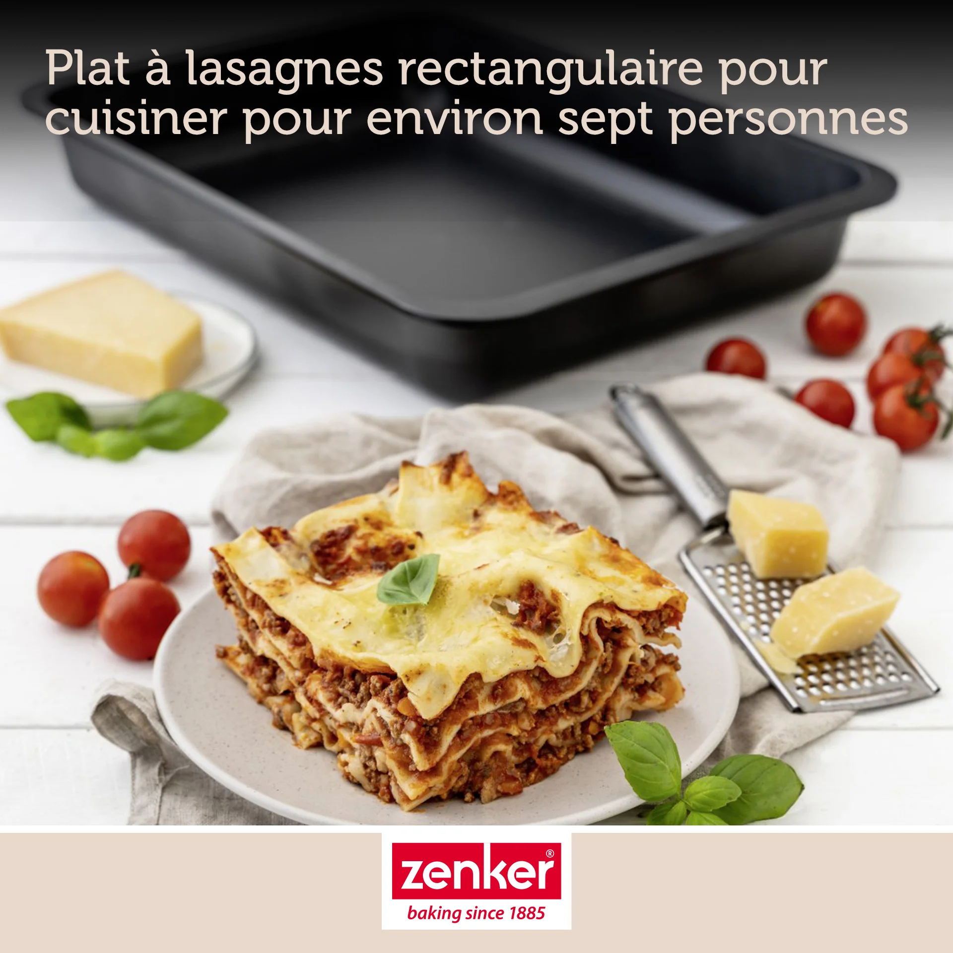 Plat à lasagnes maison 36 x 27 cm Zenker Spécial Countries - Image 4