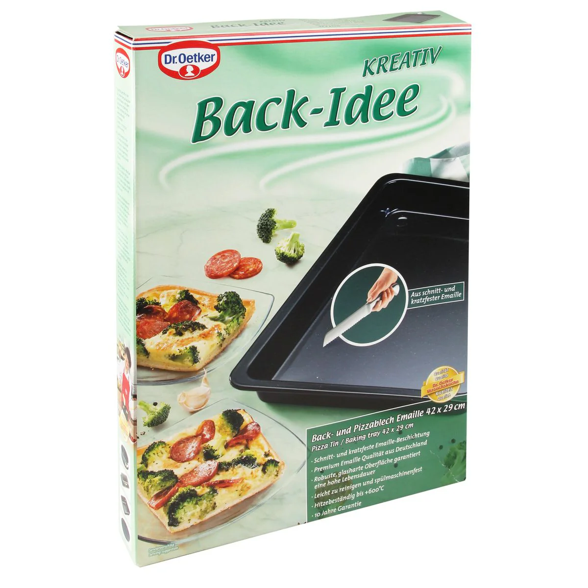 Plat cuisson pizza au four Dr Oetker Back-Idee Kreativ - Image 5
