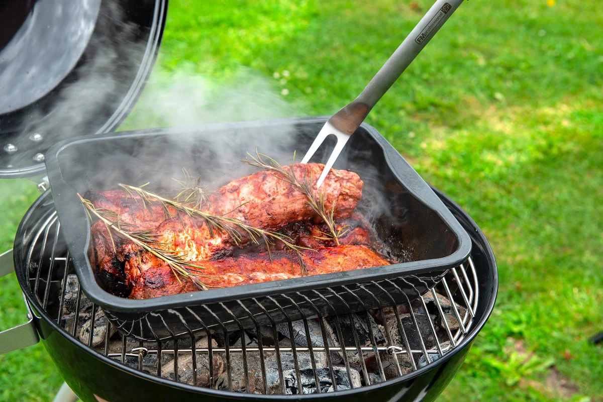 Plat à four en acier émaillé 40 x 34 cm FM Professional Barbecue - Image 20