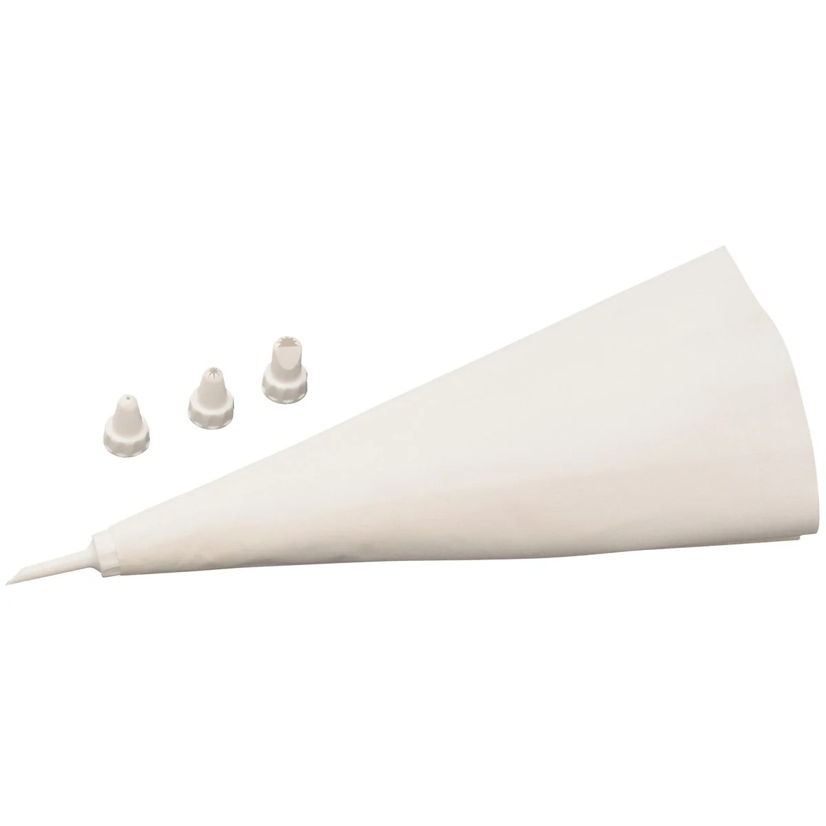 Poche à douille réemployable et 4 embouts plastique 31 cm Zenker Smart Pastry