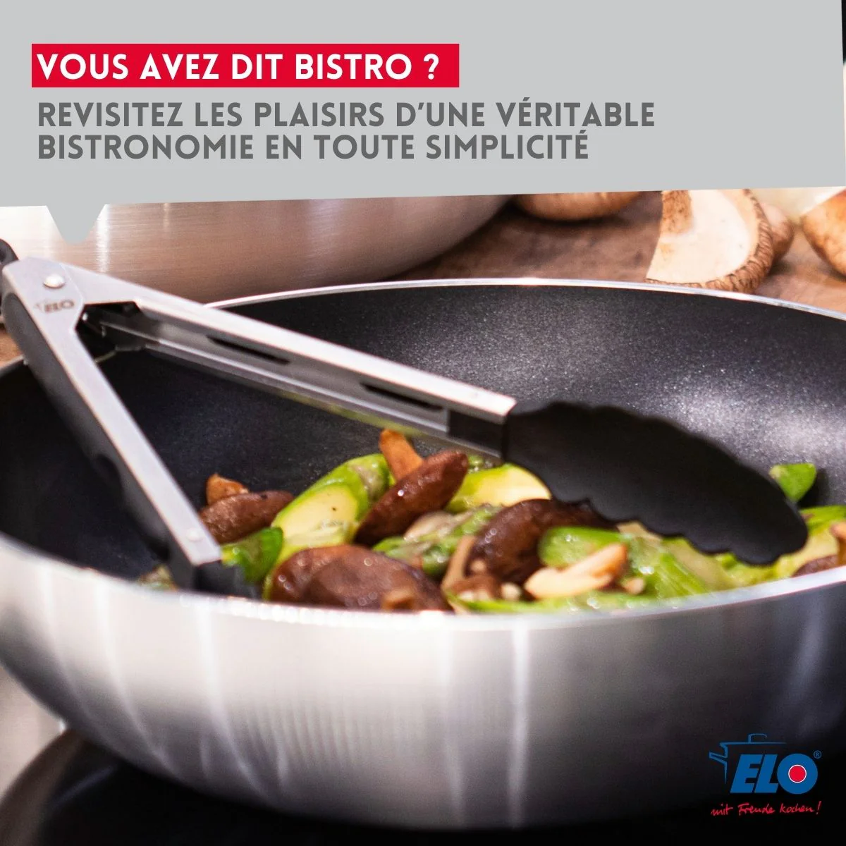 Poêle 28 cm céramique sans PFAS Bistro Line Elo - Image 7