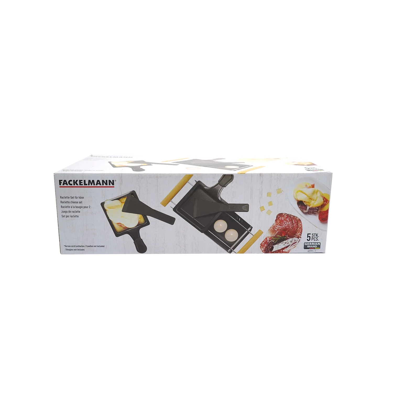 Raclette a la bougie 2 personnes Fackelmann spécialités culinaires - Image 11
