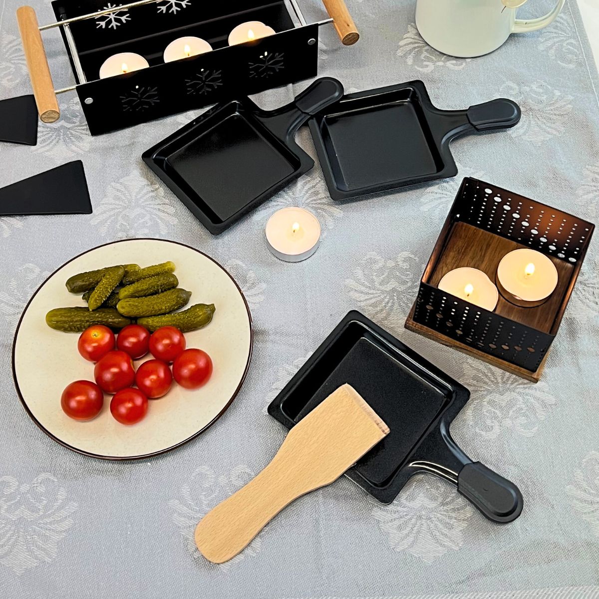 Appareil à raclette individuel à bougie Fackelmann Spécialités Culinaires - Image 2