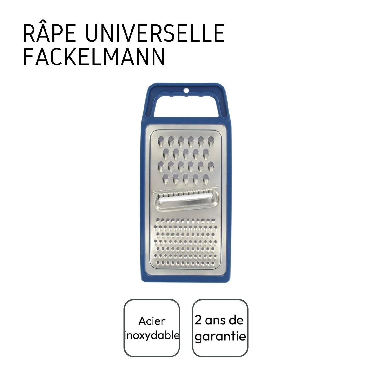 Râpe à légumes et à fromage 24 cm Fackelmann Elemental - Image 4