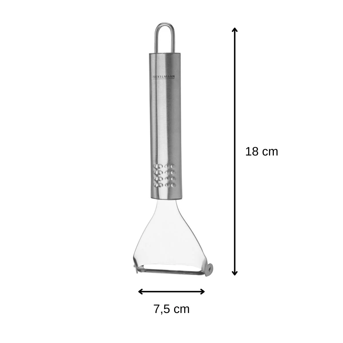 Rasoir à légumes inox 18 cm Fackelmann Ovale - Image 3