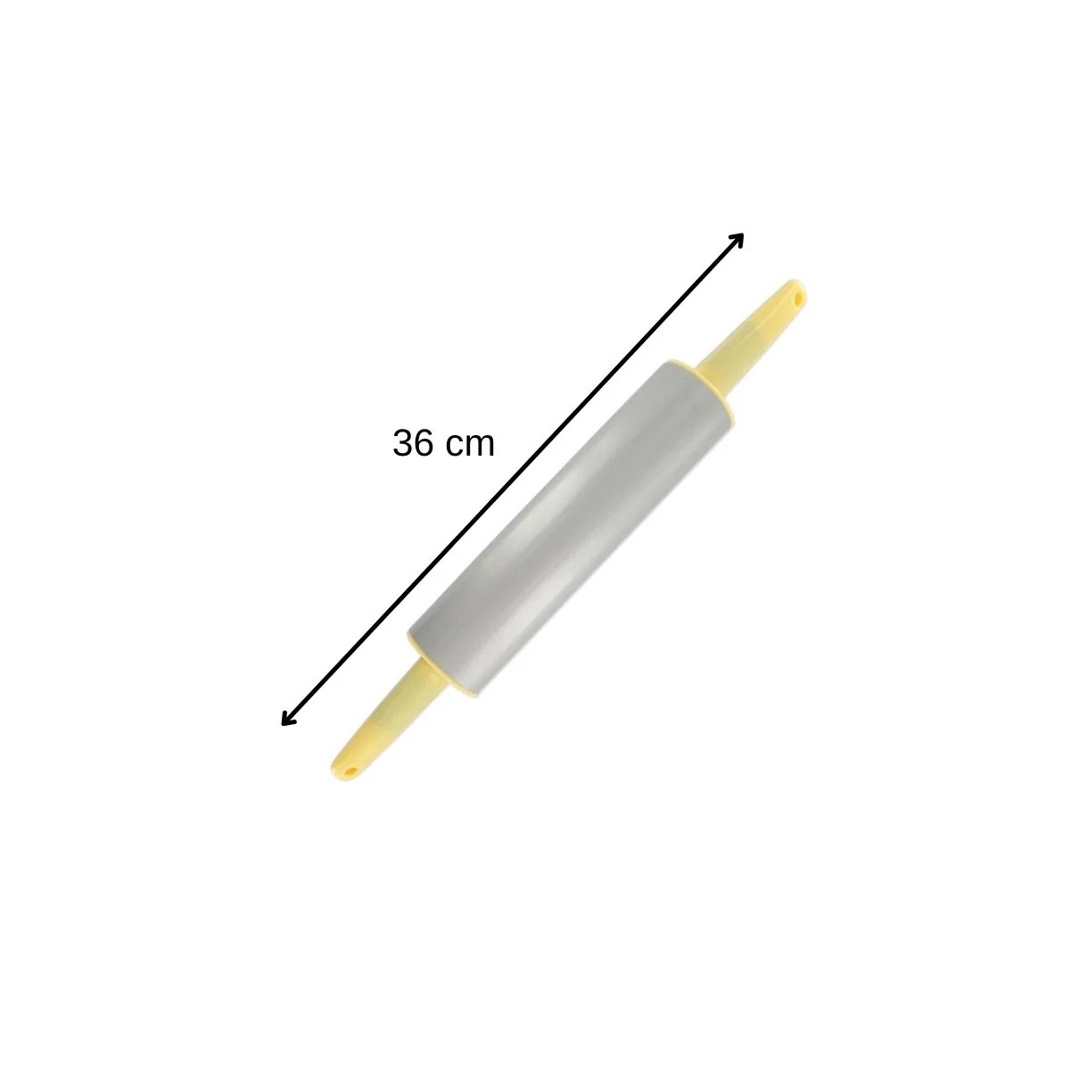 Rouleau à pâtisserie en métal antiadhésif 36 cm Zenker - Image 3