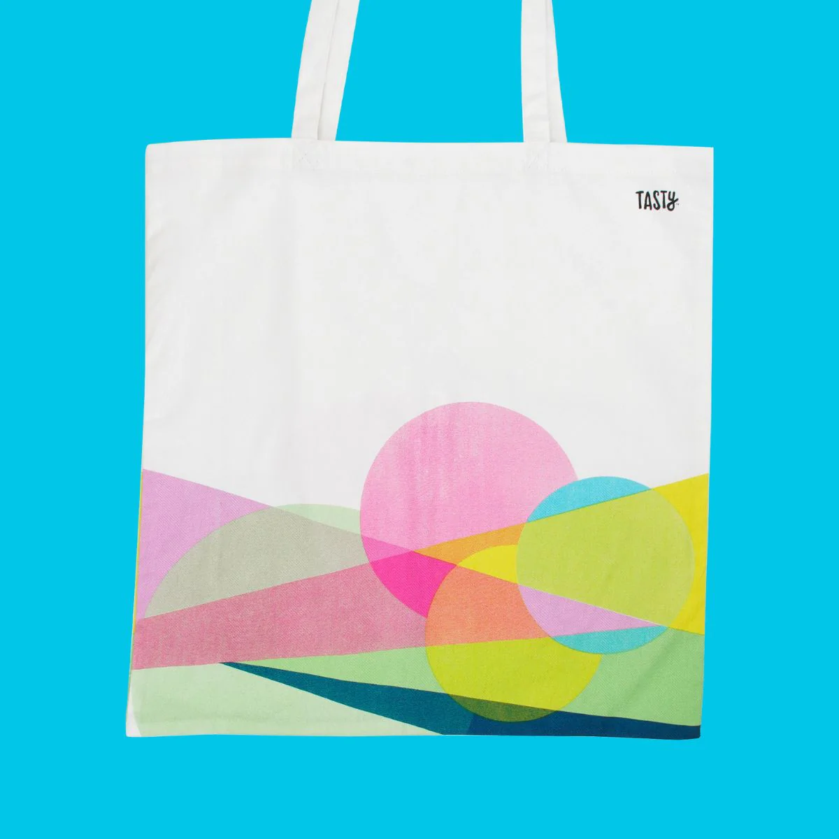 Sac de course type en coton Tasty Green - Image 5