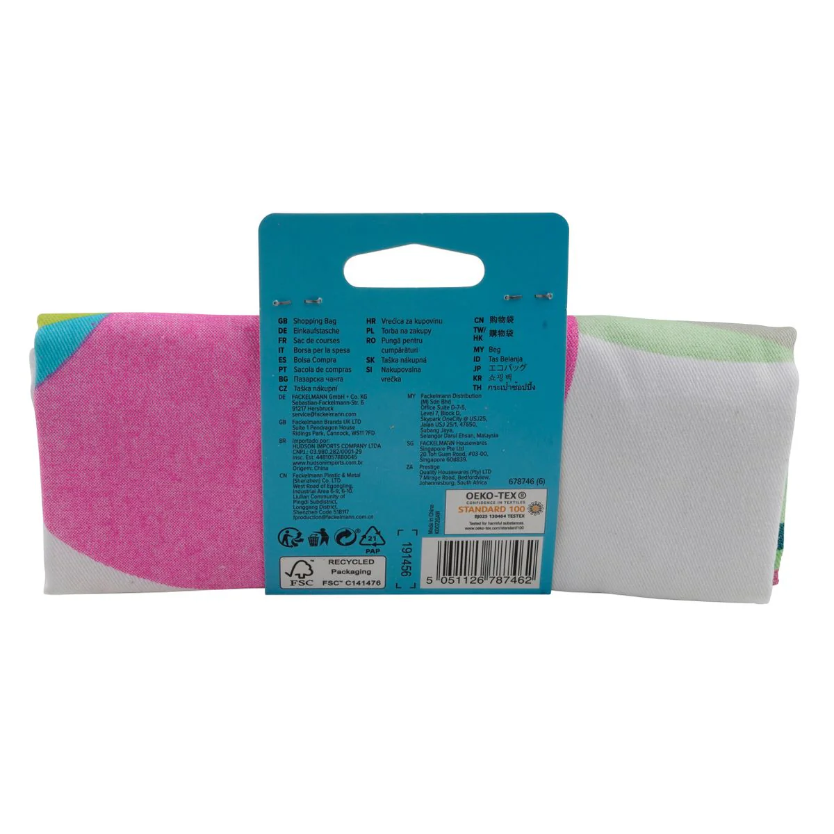 Sac de course type en coton Tasty Green - Image 9