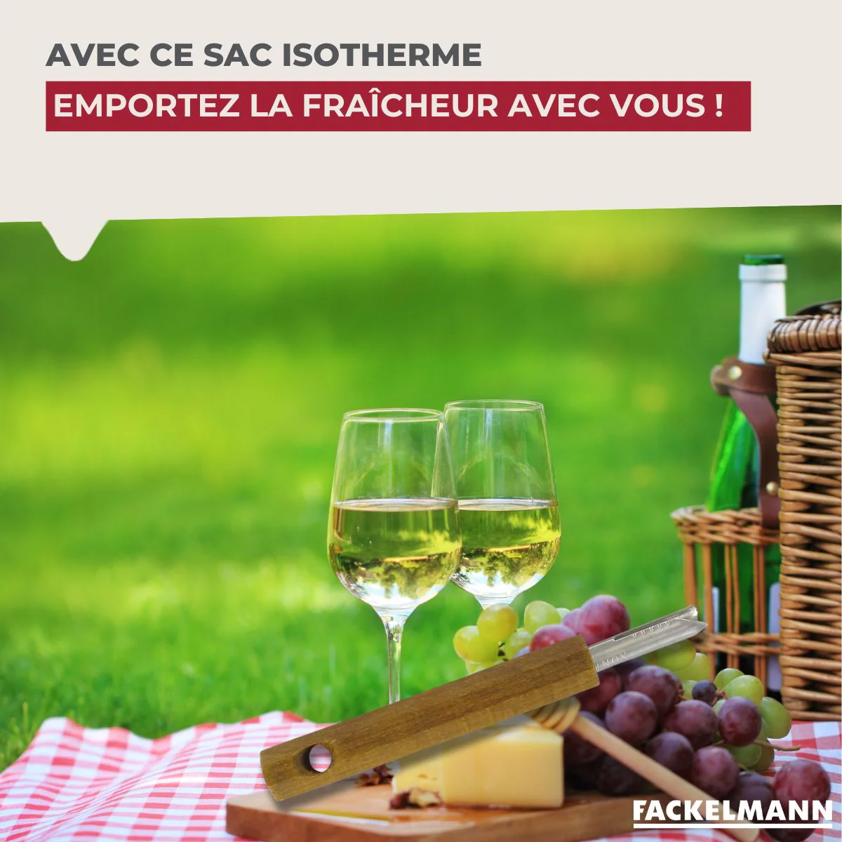Sac isotherme pour bouteille Fackelmann Bar Concept - Image 4