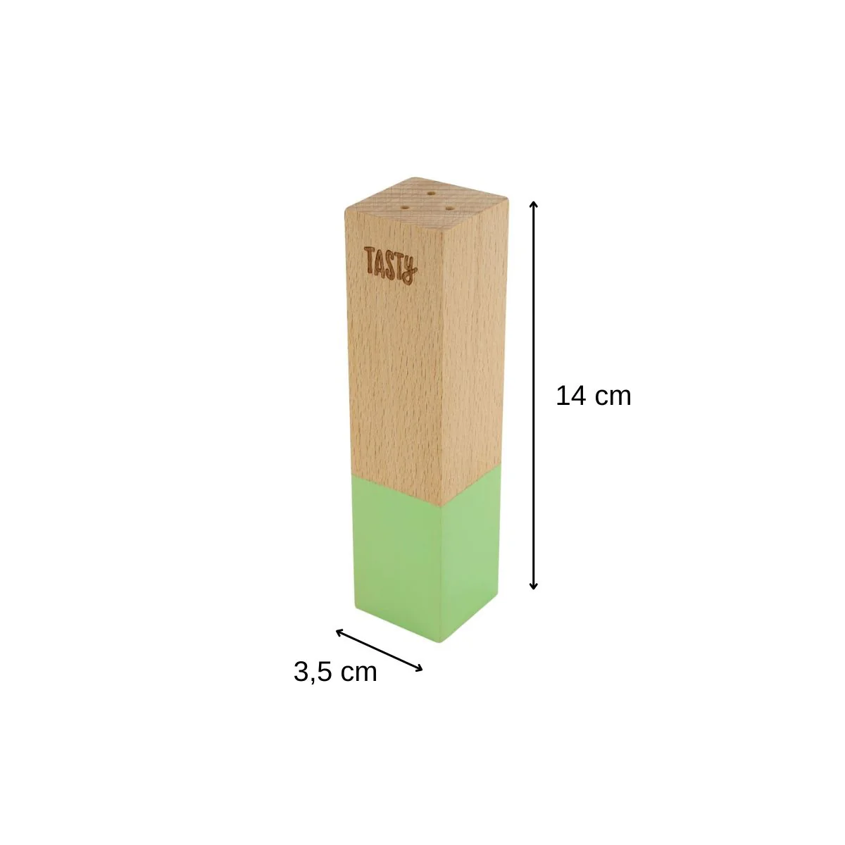 Salière en bois Tasty Green - Image 3
